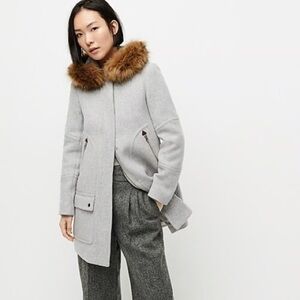 JCrew Chateau parka in Italian stadium wool